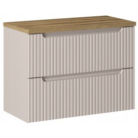    CASHMERE mosdókagyló szekrény EVOKE KONTROLL 80 cm Függesztett VARÁZOTT ELŐK 2S