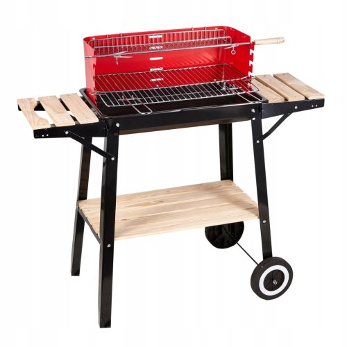  GardenLine faszén grill 48 x 28 cm