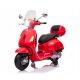  Vespa GTS Super Red Milly Mally elektromos gyerek akkumulátoros motorkerékpár
