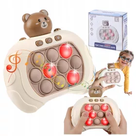    POP IT ELEKTRONIKUS JÁTÉK POPIT ELEKTROMOS ÉRZÉKELŐ ÜGYESSÉGJÁTÉK
