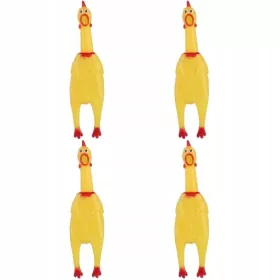  Puppy Toys gumi csirke készlet 4
