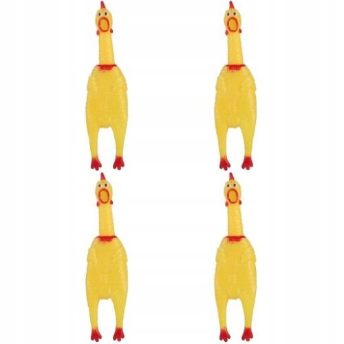  Puppy Toys gumi csirke készlet 4