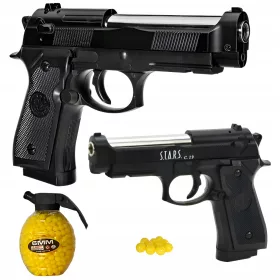    Fémgolyós pisztoly replika utánzat Beretta C19 ASG fegyver