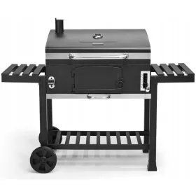    NAGY SZÉN GRILL EL FUEGO ONTARIO XXL öntöttvas rács kéményes összehajtható polcok