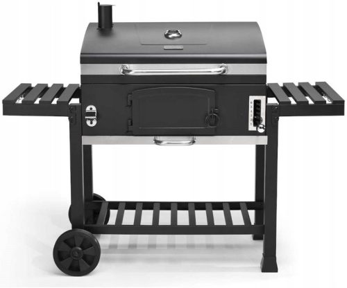  NAGY SZÉN GRILL EL FUEGO ONTARIO XXL öntöttvas rács kéményes összehajtható polcok