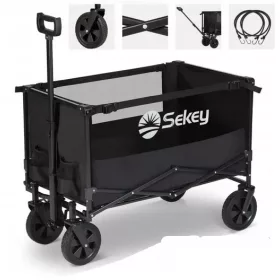  SEKEY FW33 160L ÖSSZEHAJTHATÓ KERTI SZÁLLÍTÓKOCSIK