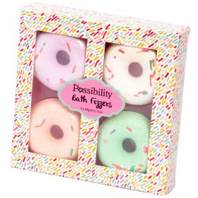  Lehetőség Bath Fizzers 4x60g-os fürdőkészlet