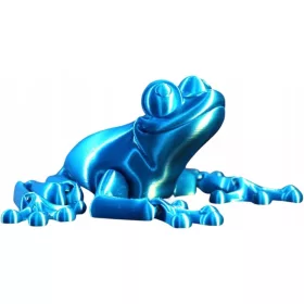    3D nyomtatott állatok, béka, játék mozgatható ízületekkel,