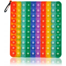    Push Bubble Fidget Toys Bubble, oktató játék gyerekeknek,