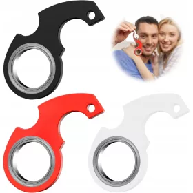  3 kulcstartó, fonó, pörgető, kulcstartó, Fidget