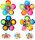  Fidget Spinner Pop Toys Set 4 db, Fidget Pop Toys,