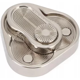    Érzékszervi Fidget Spinners játékok, háromszög forgású fém ADHD Autizmus