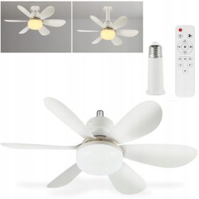   MENNYEZETI VENTILÁTOR, VENTILÁTOR, MENNYEZETI VENTILÁTOR, LED LÁMPA 52 CM TÁVIRÁNYÍTÓVAL