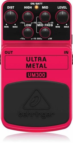  Behringer UM300 Ultra Metal gitár effektus