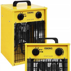    EBERG villanyfűtő, ventilátor, radiátor, termosztát, teljesítmény 3kW