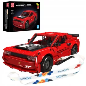   CAR AUTO CHALLENGER Block SET TECHNIC MOLD KING 15080 HÚZ VISSZA