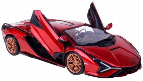  LAMBORGHINI SIAN FKP37 MODELL METAL BBURAGO 1:24 PIROS