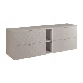    Fürdőszoba szekrény mosogató alatt 180 polc kasmír deszka halszálka