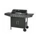 GRILL MEISTER Nagy gázgrill 6+1 7 égős 17,3kW + tömlő szűkítővel