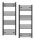  FEKETE FÜRDŐSZOBAI RADIATOR 50x120 cm RADIATOR BESZERELÉS 180° BRENO