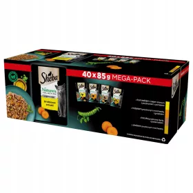    SHEBA NATURE'S COLLECTION BAROMFI ÍZEK ZSELYE TÁPLÁLKOZÁS MACSKÁKNAK 40x85g