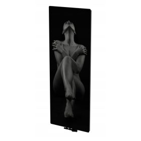   DEKORATÍV RADIATOR FÜGGŐLEGES NYOMTATÁS FÜRDŐSZOBA ÜVEG 160x60cm TŐLÉS dekoratív