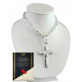  ROYAL WEAVE EZÜST LÁNC CROSS-925-TEL