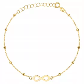  Arany karkötő 333 Infinity Balls GRAVING