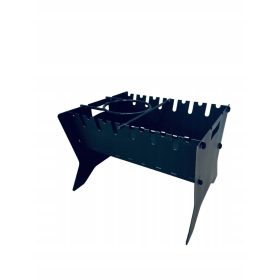    MANGÁL ÖSSZEHAJTHATÓ SZÉN GRILL 7 DARAB FÉMHEZ 2 MM + POLC SZÉNEKHEZ