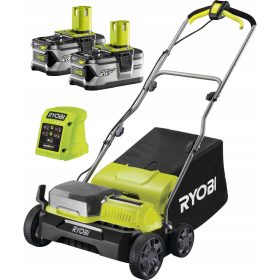   RYOBI AKKUMULÁTOROS LEVEGŐSZÍTŐ + 2x4Ah RY18SFX35A-240 GARDEN