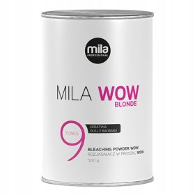    MilaProfessional Bleaching Powder Power Wow Hajvilágosító 9 tónusú
