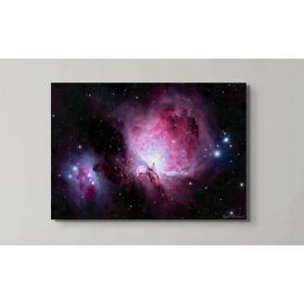  Űrfestmény az Orion-köd fémre