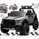  JEEP RAPTOR F-150 12V 12AH akkumulátorral, 4x4 meghajtással, LED-ekkel, EVA bőr kerekekkel