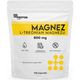    PROTON LABS Magnesium L-treonát 600mg 100 kapszula Pure Threonate Threonate
