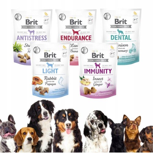  Brit Care Functional Snack Dental szarvas kutyacsemege 150 g