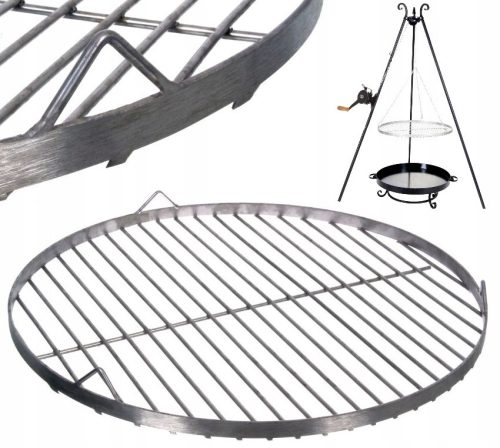  GRILLRÁCS ÁLLVÁNYHOZ KEREK ROZSDAMENTES ACÉL POLÁR ROZSDAMENTES ACÉL INOX Ø450 mm