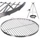  GRILLRÁCS ÁLLVÁNYHOZ KEREK ROZSDAMENTES ACÉL POLÁR ROZSDAMENTES ACÉL INOX Ø450 mm