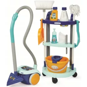    Tisztítókocsi porszívóval Kefe Ecoiffier Clean Home tartozékok