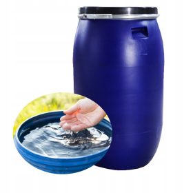    MŰANYAG HORDÓ 220 l-ES HORDÓ KÁPOSZTOSZÍTÁSHOZ BORÍTÁSI TANÚSÍTVÁNYVAL