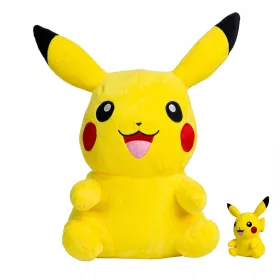    POKEMON nagy plüss kabalája PIKACZU 55cm Pikachu Teddy Bear plüssjáték