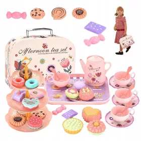    JÁTÉKTEA KÉSZLET KÁVÉTEA BŐRÖDÖSBEN GYERMEKCSÉSZÉRE