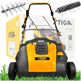    STIGA ELEKTROMOS LEVEGŐSZÍTŐ 38CM GYEP SZELLŐZÉSÉRE ÉS OXIGÉNELÉSÉRE