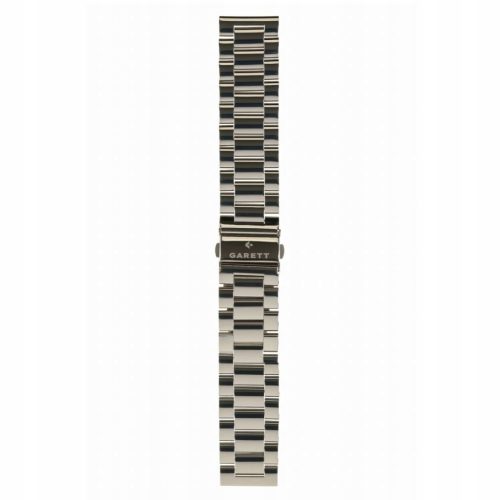  Garett ezüst acél okosóra karkötő 22 mm 5904238485934