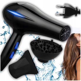    PRO HAJSZÁRÍTÓ ERŐS IONIZÁLÁS + DIFFÚZÓ ÉS KONCETRÁTOR KÉSZLET 3 az 1-ben