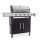  AGA GÁZGRILL Kertburkolat + hőmérő Nagy öntöttvas rostély 14kW