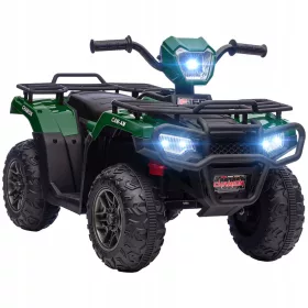    Elemes quad gyerekeknek 3-5 éves korig elektromos jármű 12V zöld