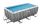  Bestway 56722 téglalap alakú medence, rattan, 412x201x122cm