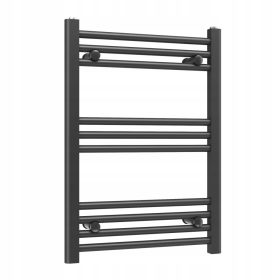    Dekoratív létra Víz Fürdőszoba Radiátor 50x70 cm Fekete Radiátor