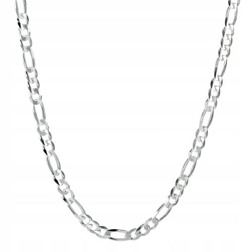  Férfi 925 ezüst Figaro lánc 60 cm Születésnapi ajándék 18 20 30