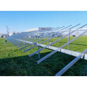    50 kWp-os fotovoltaikus telepítés földre 50 kW-os fotovoltaikus telepítéssel